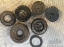 Fiat 509 Flywheel with loose clutch parts