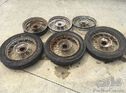 6 pcs 4.50× 17 inch wheels for Austin Seven