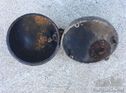 Pair of 1930s headlight housings for Austin Seven
