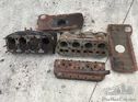 1920s Austin 12/4 engine blocks 2×, one head and 2 sumps