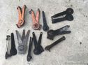 Austin Seven shockabsorbers of different years