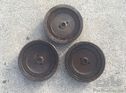 Austin Seven flywheels of different years