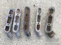 Austin Seven aluminium water inlet covers