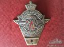 Early British Columbia Canada Automobile Assn. AAA honour member badge
