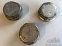 3× Martini hubcaps of the period 1910-1914