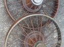 Veteran Berliet wire spoke wheels