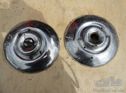 two hubcaps Morris Eight circa 1935/36
