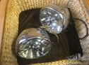Pair of new-old-stock Joseph Lucas type MBL 147 headlights