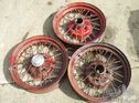 Late 1930s Austin Seven 16 inch wheels