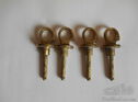 4 Brass bonnet catches