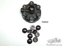 D50942 / LB105 screwed knob for the center of a distributor cap