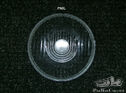 P80U glass for P80 Lucas headlight with U profile