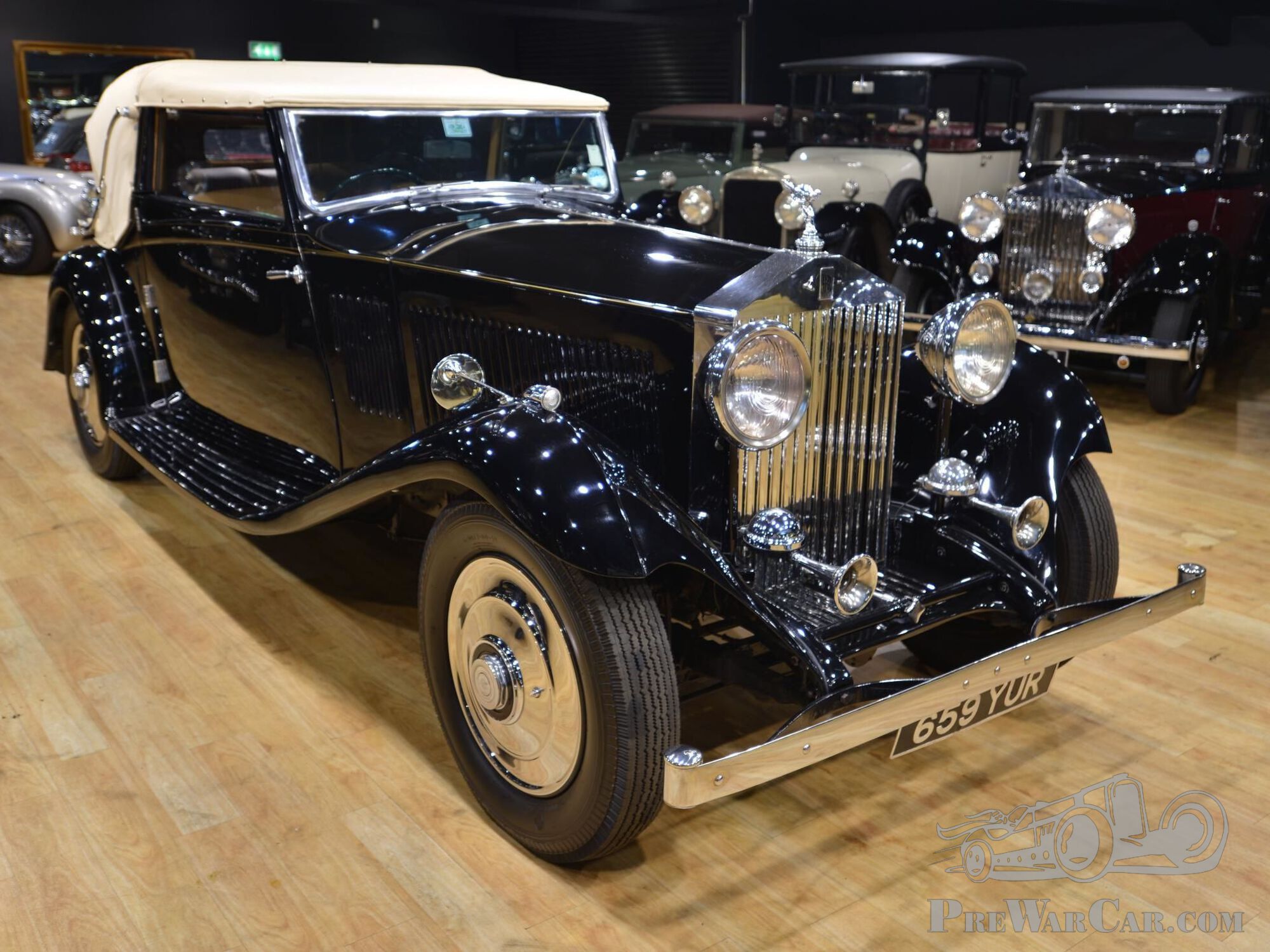 1934 Rolls-Royce 20/25 Gurney Nutting Owen Sedanca 3 position drophead for sale