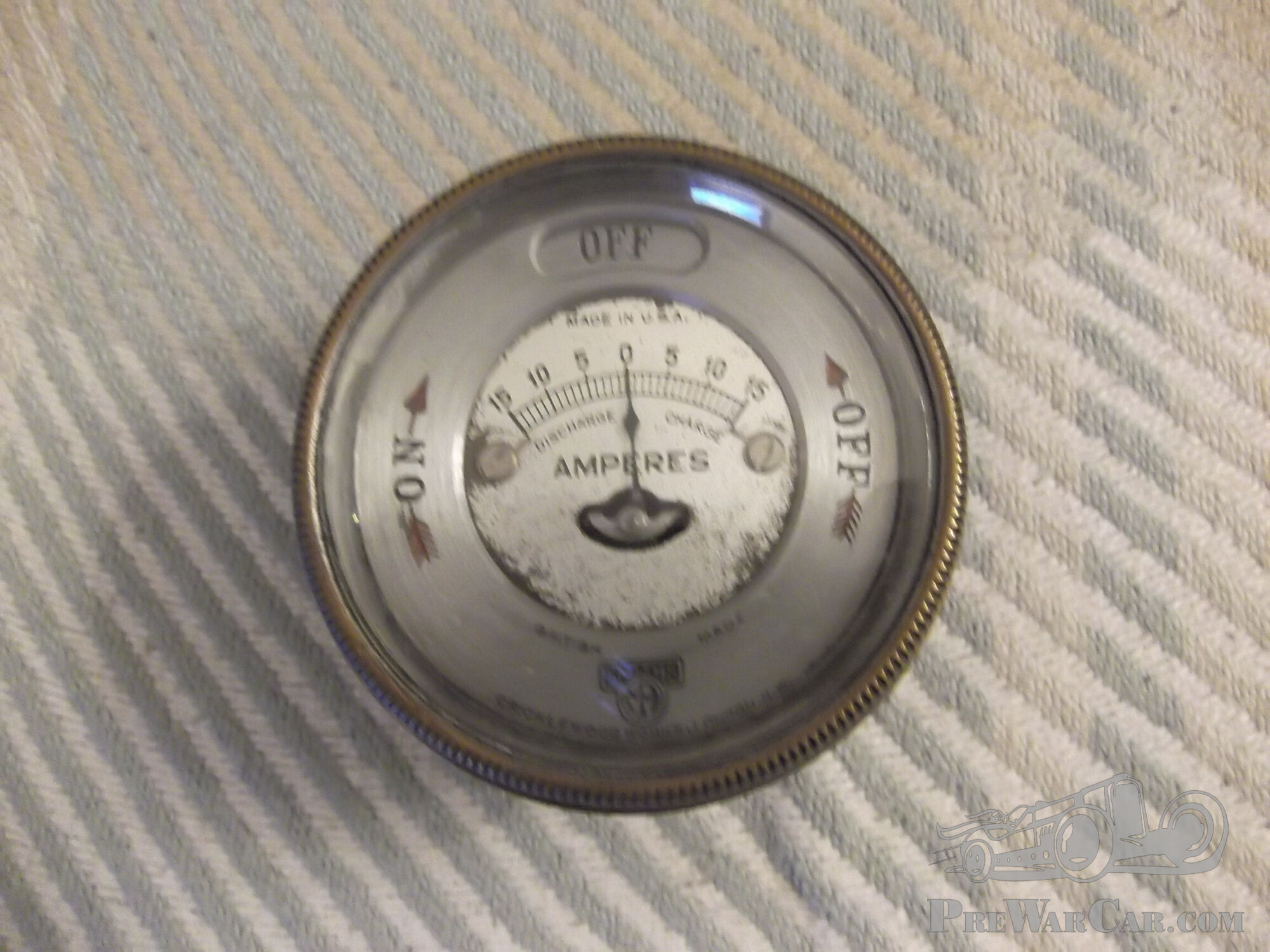 Smiths Bezel Switch and Ammeter Bentley Type