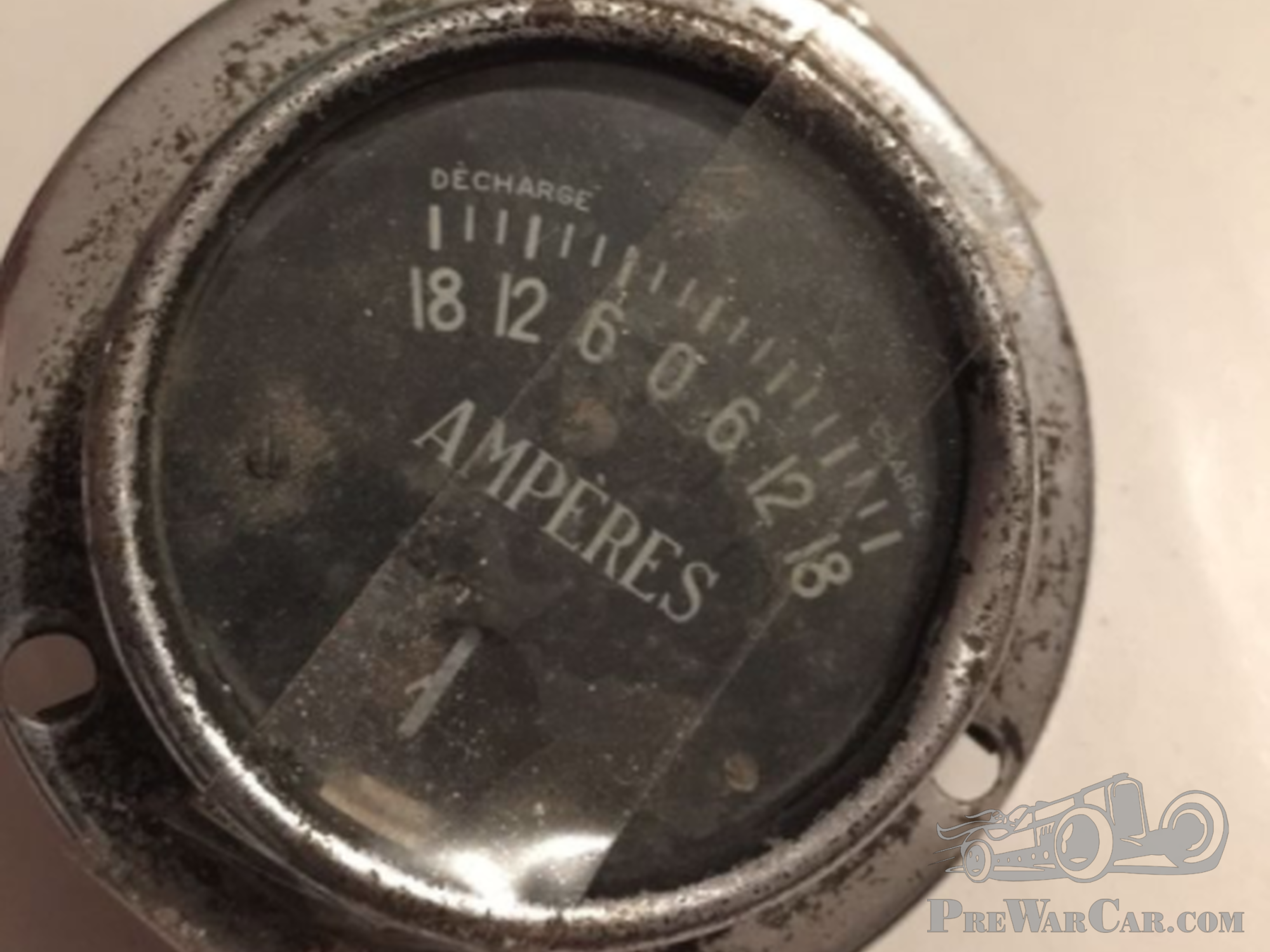 Ampèremètre ancien jaeger