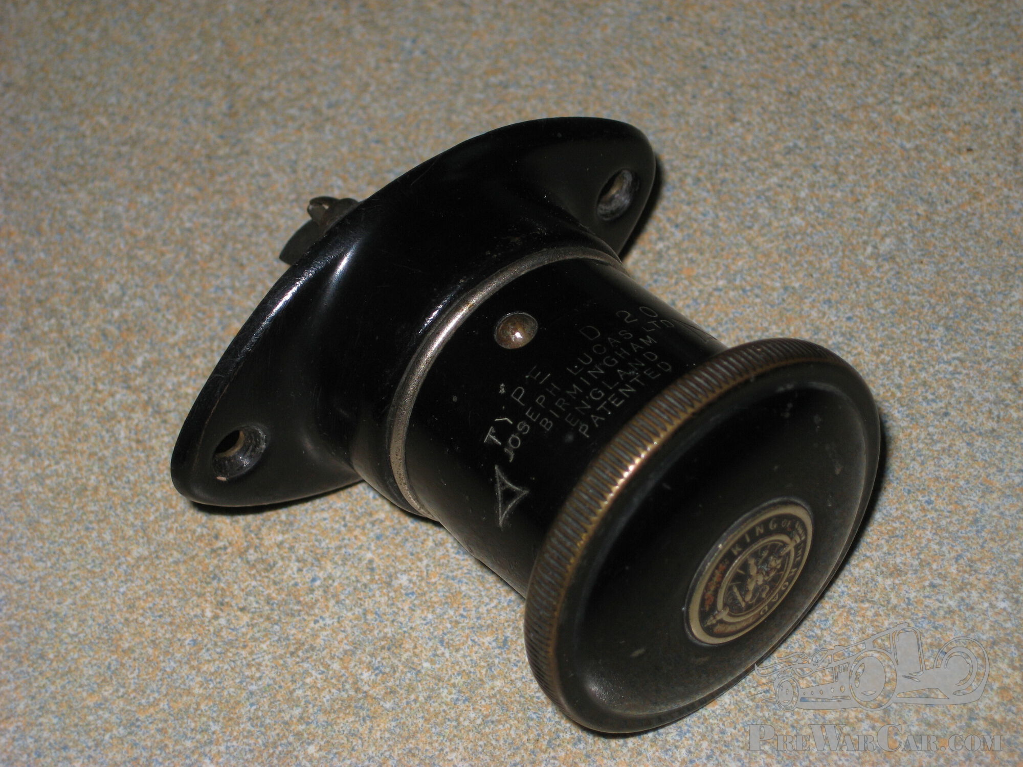 Lucas D 20 Flange Mounted Dashboard Lamp Unused Condition