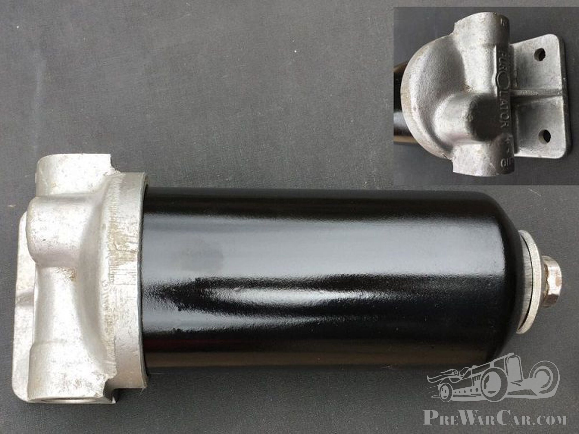 Purolator remote oil filter assembly