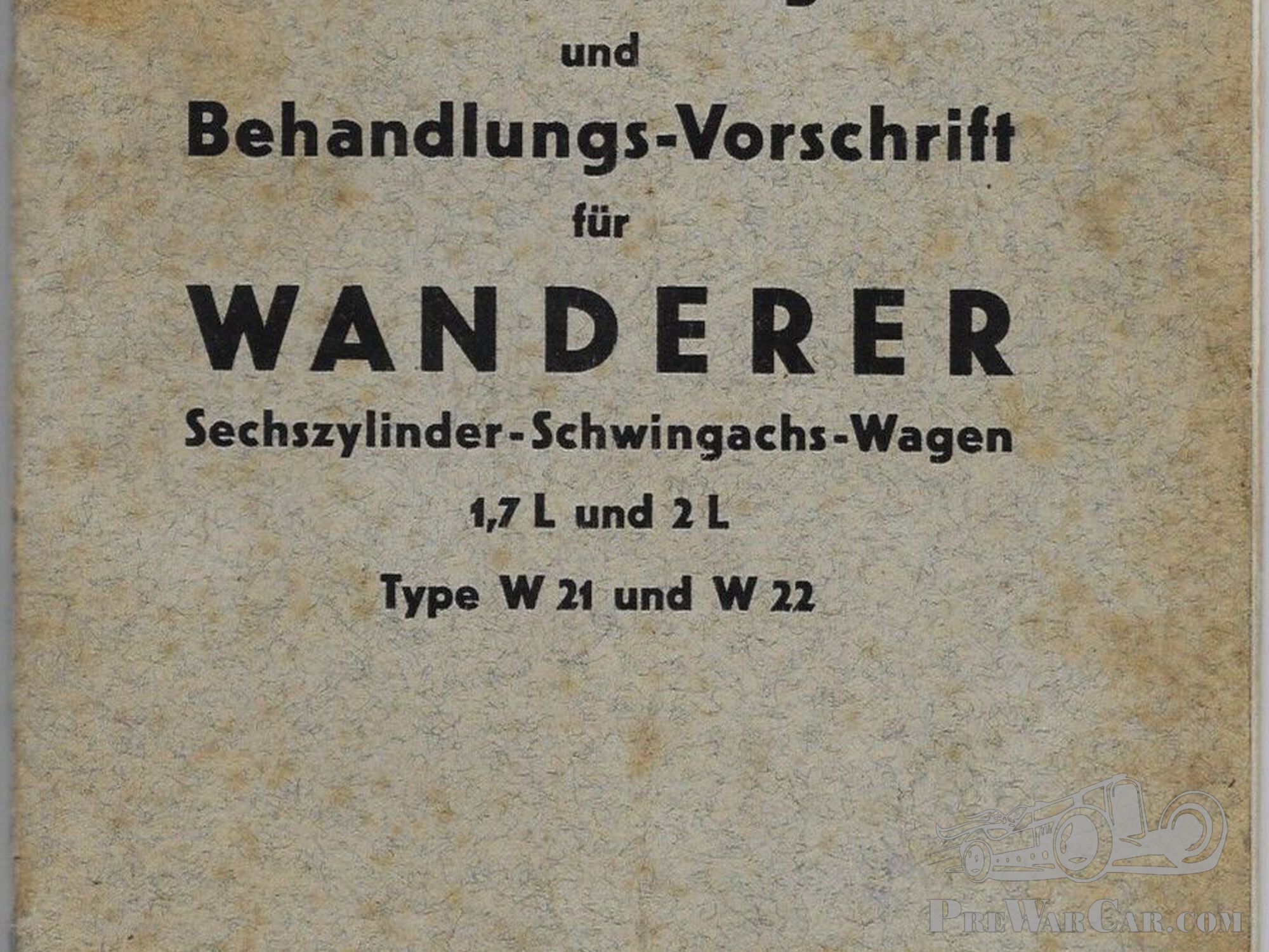 Wanderer W21 W22