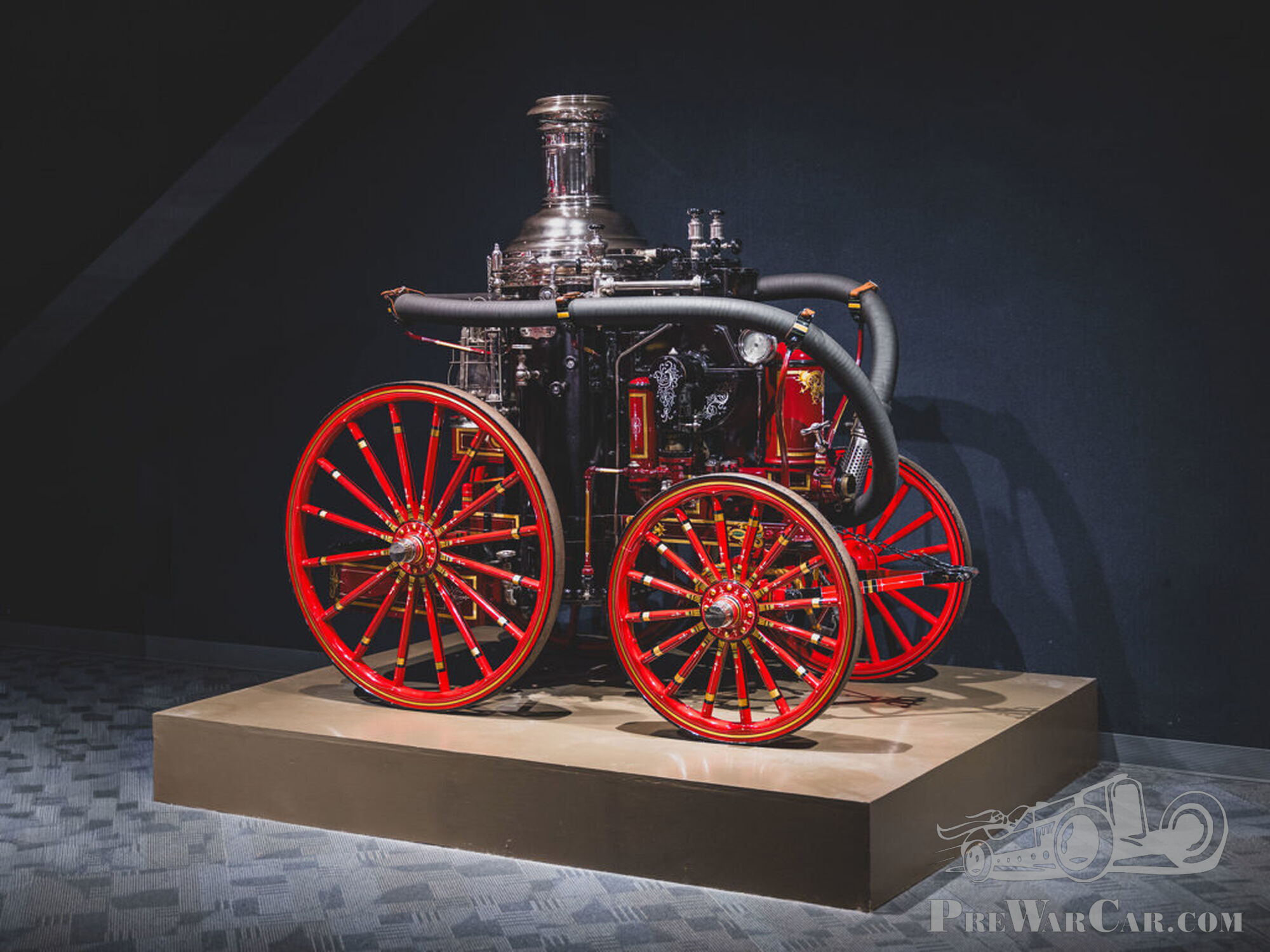 1904 American LaFrance Cosmopolitan Steam Fire Engine | RM Sotheby's | Miami