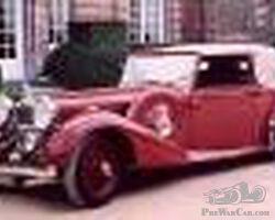 Alvis Speed 25 Drophead Coupe by Charlesworth 1938