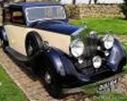Rolls-Royce 25/30 Saloon Barker 1936
