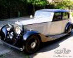 Bentley 3 1/2 Derby Park Ward 1934