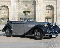 Delahaye 135 Coupe de Alpes by Chapron 1937
