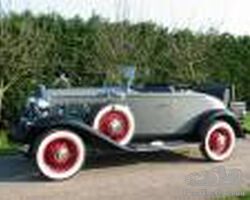 Chevrolet confederate Deluxe Sports Roadster 1932