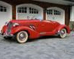 Auburn 852 Supercharged Dual Ratio Boattail Speedster 1936 for sale