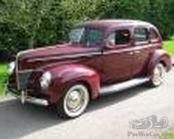 Ford V8 V8, flathead 4 door sedan 1940