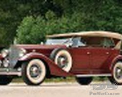 Packard Twelve Five-Passenger Sport Phaeton 1933 for sale