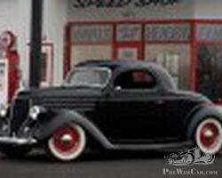Ford Deluxe Three-Window Custom Coupe 1936 for sale