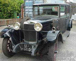 Sunbeam Sports saloon Weyman de luxe 1929