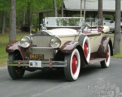 Packard 640 Dual Cowl Phaeton 1929