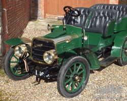 Darracq 10/12 hp swing seat tonneau 1907