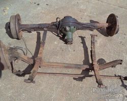Morris axles (front & rear) for Morris