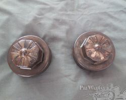 A variety of cars hubcaps / hubs for Briscoe