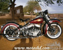 Harley-Davidson mc WLA Civil 1942