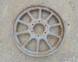 Unidentified wheels / tyres ( & parts) for a variety of British cars