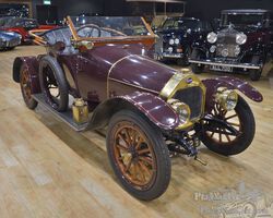 DFP - Doriot-Flandrin-Parant. 12hp Special two seater with dickey 1913