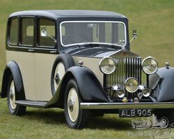 Rolls-Royce 20/25 Hooper D back 1933