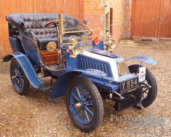 De Dion-Bouton 6 hp Model Y Three seat VCC dated 1904
