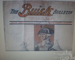 Buick newsletter from 1920, users telling about their expertise with Buick Cars from 1916 thru 1920