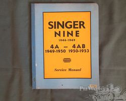 Singer documentation (manuals) for Singer