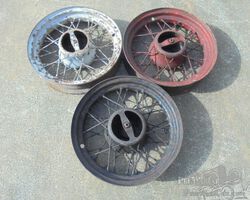 Morris wheels / tyres ( & parts) for Morris