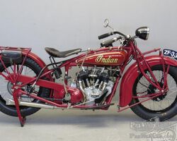 Indian mc “101” Scout 600 cc side valve V-twin 1928 SOLD
