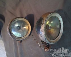 Joseph Lucas ltd. side-lamps for a variety of British cars