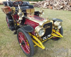 Clément 14 hp four cylinder five seater Brighton car 1903