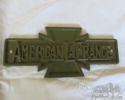 American LaFrance mascots & brightwork for American La France