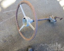 Unidentified steering wheel box parts for A variety of cars
